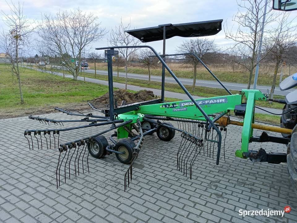 Zgrabiarka Deutz Fahr 345 Hydrolift super stan Lubawa sprzedam