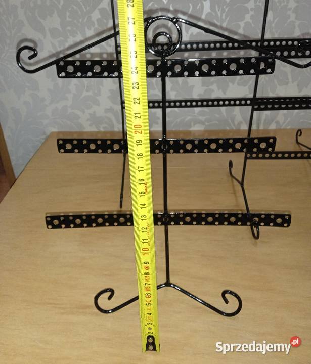 Stojak ekspozytor kolczyków biżuterii