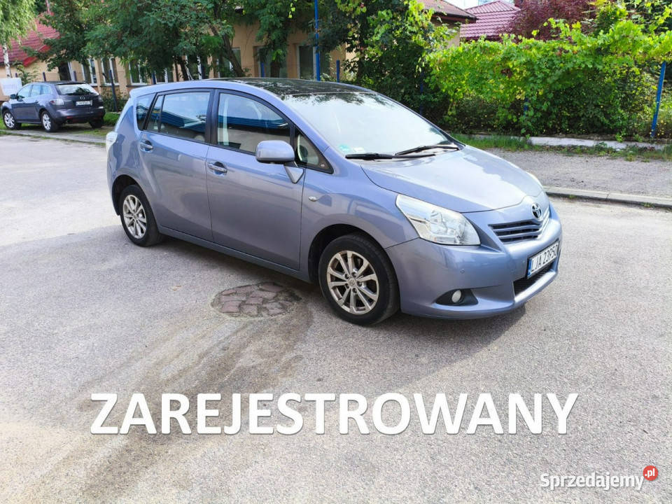 Toyota Verso Or lakier historia serwisowa 7 osób lakier metallic Janów Lubelski