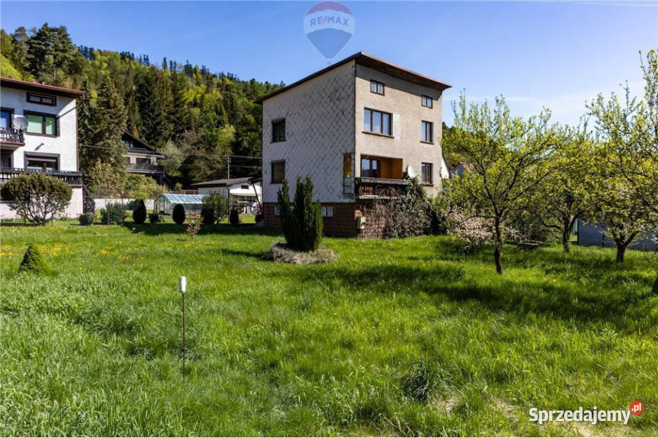 Dom w Bystrej widok na Szyndzielnię duża działka Bystra