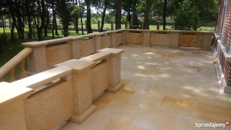 Architektura budowlana z piaskowca kamień Kamienna Góra