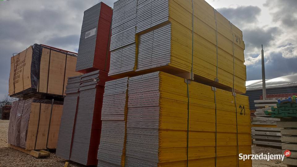 Sklejka Topola Blaty Płyta szalunkowa Żółta Pajęczno