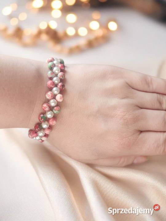 Bransoletka w stylu Boho z syntetycznego Sanok