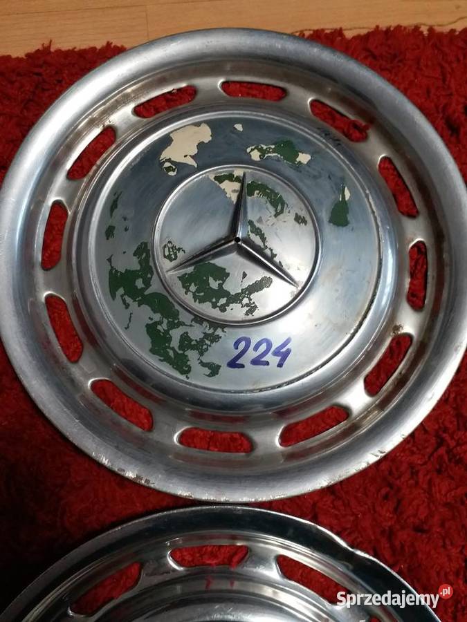 Kołpaki chrom Mercedes 123116126Oryginały 223 lubuskie Gorzów Wielkopolski
