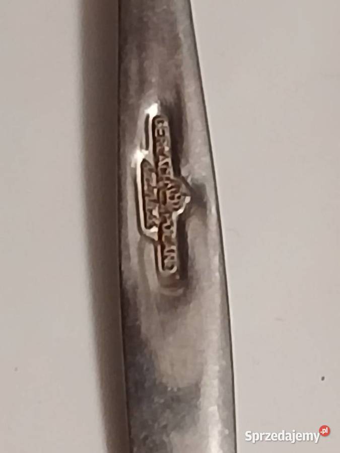 Łyżeczki do kawy sygnowane Gerlach różne Warszawa