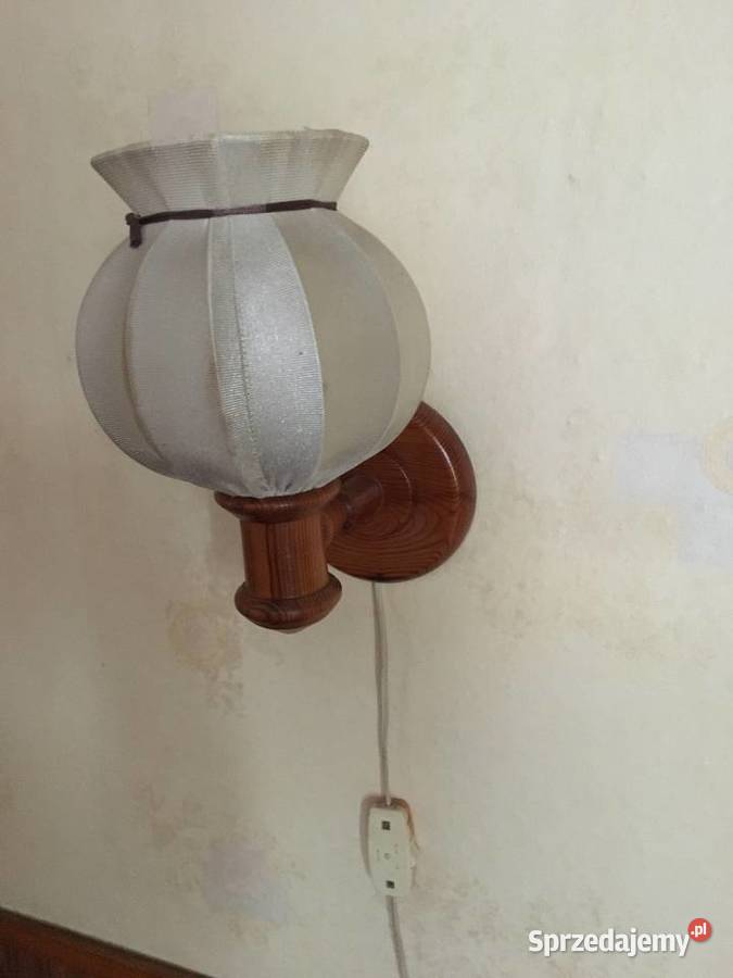 Lampa kinkiet PRL sprzedam