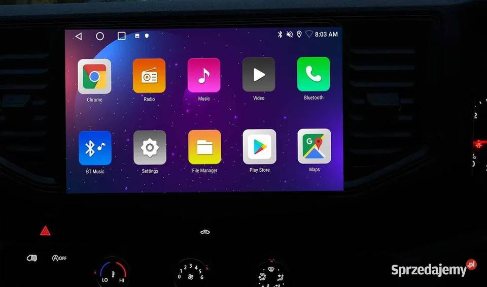 Radio Android 12 VW Crafter Man Tge gps wifi Ożarowice