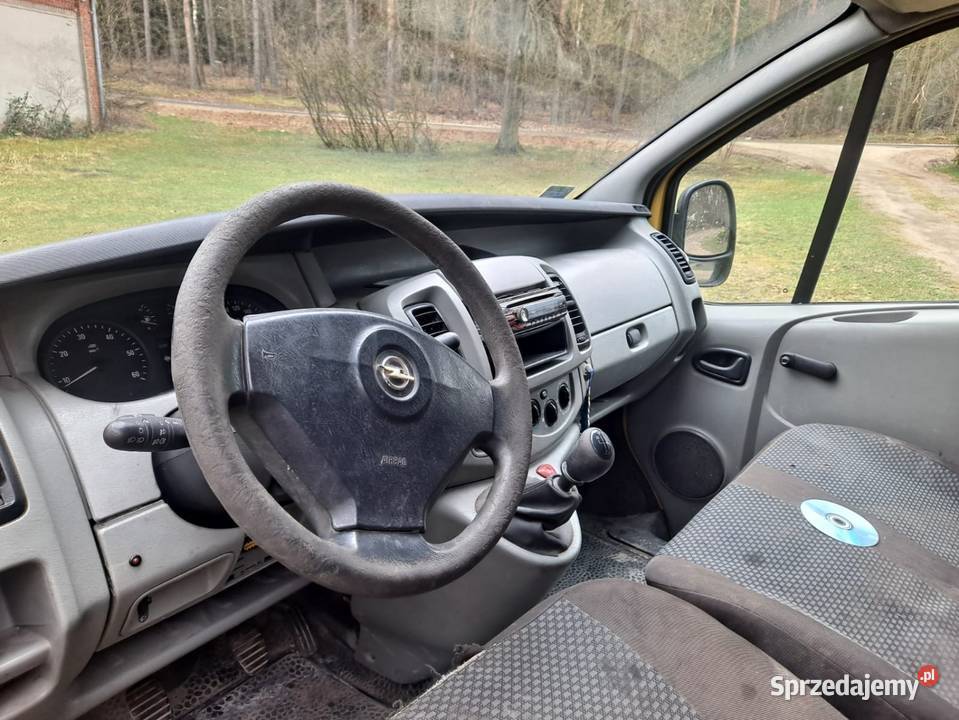Opel Vivaro 2005 r 19 TDCi 120 wielkopolskie Chodzież