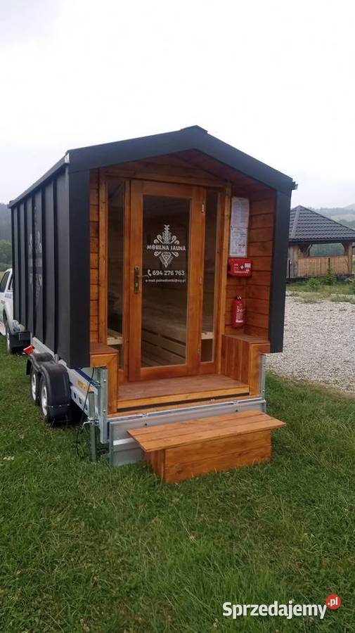 Mobilna sauna NOWA Zakopane sprzedam