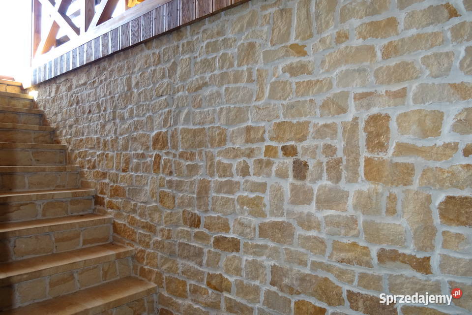 Płytki stara cegła z kamienia na ściany dom Wielgomłyny