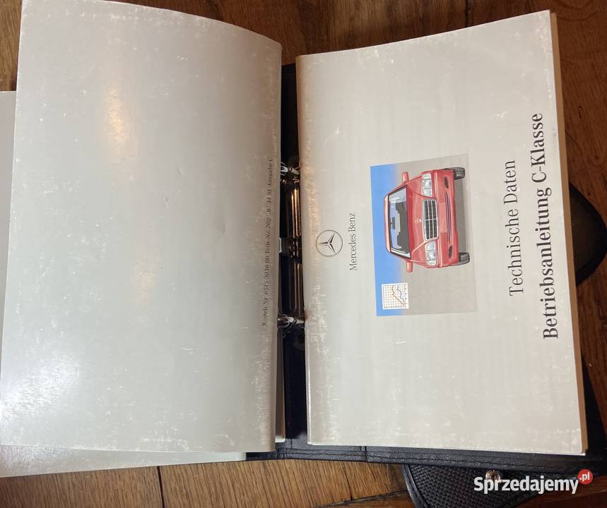 Mercedes C 180 benzyna instrukcja obsługi 1998r zachodniopomorskie Niechorze sprzedam
