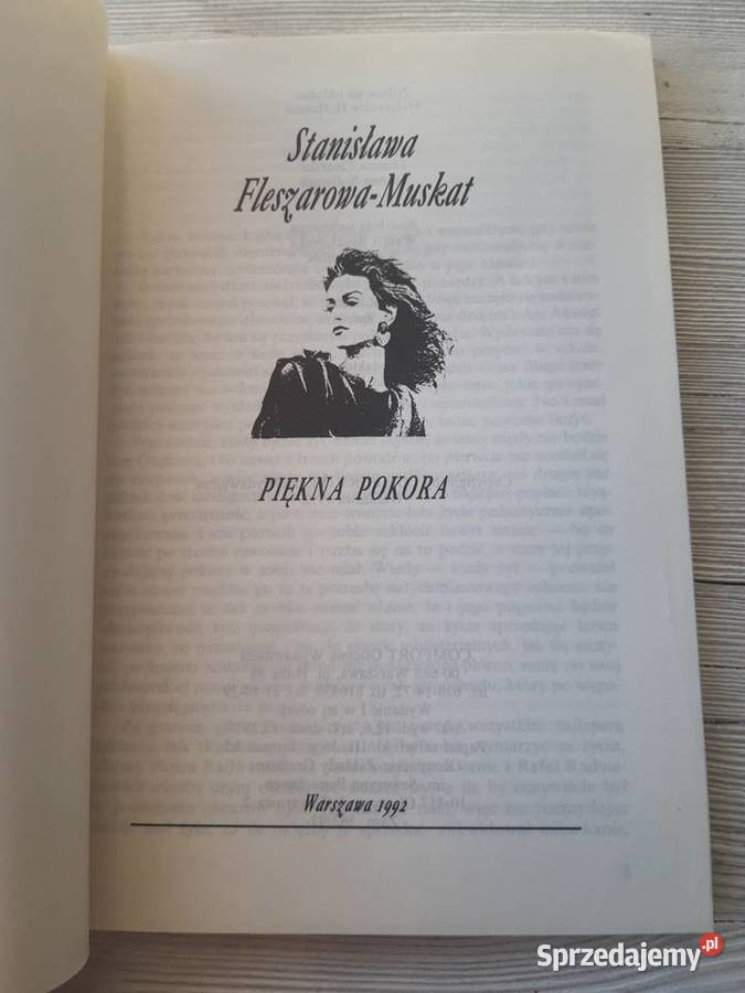 Piękna Pokora Stanisława Fleszarowa Muskat 1992