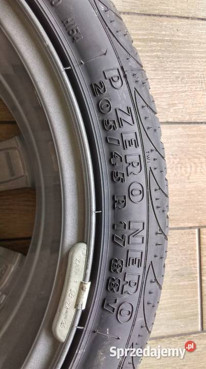 Pirelli P Zero Nero 20545 R17 mazowieckie Sochaczew