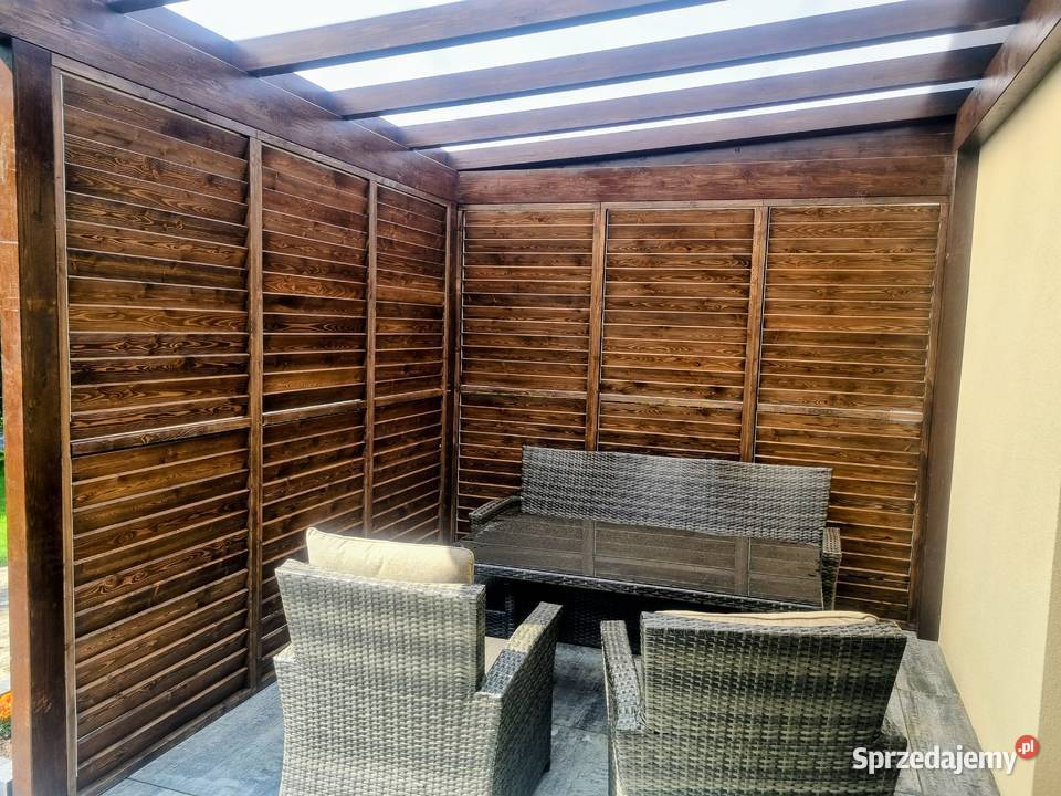 Drewniane Zadaszenie Tarasu Pergola Carport Radom