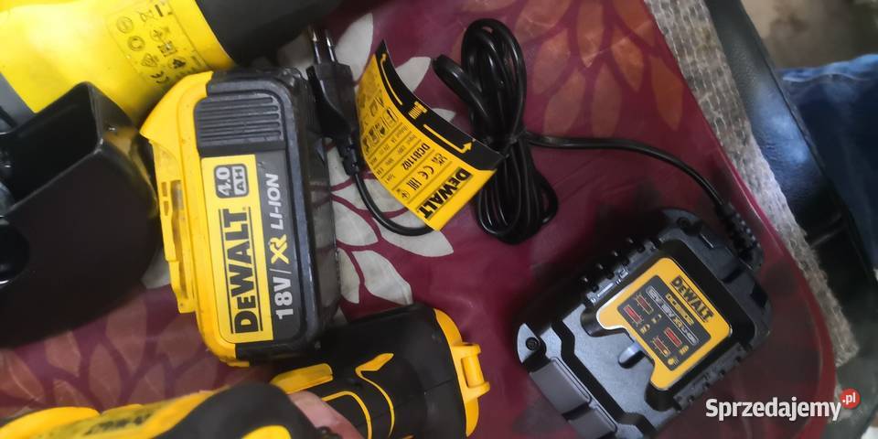 DeWalt DCG405 DCD996 ładowarka i akumulator Hrubieszów sprzedam