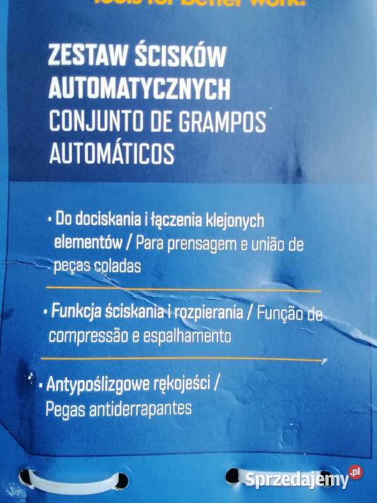 Ściski rozpieraki automatyczne duże 4sztuki Nowe Wieliczka