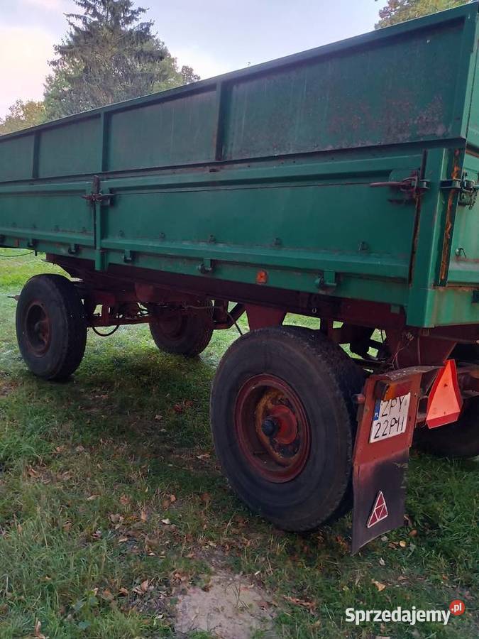 Przyczepa rolnicza HL 8 zachodniopomorskie