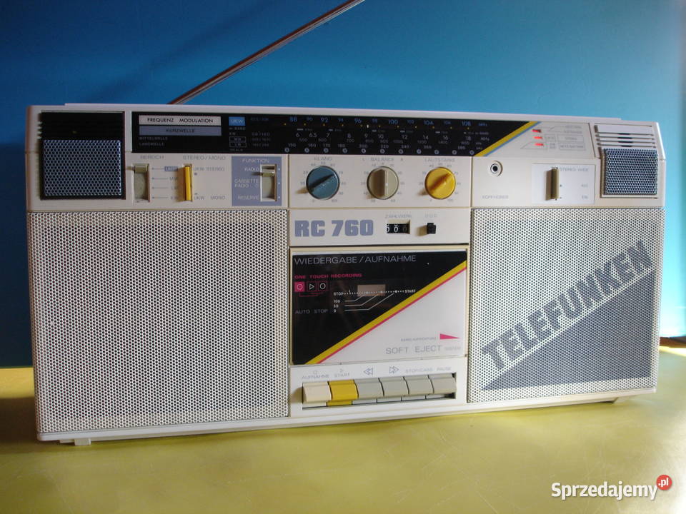Radiomagnetofon TELEFUNKEN RC760 lubuskie Zielona Góra