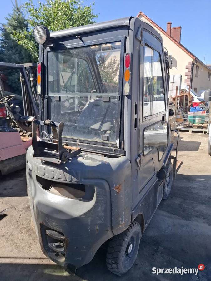 Wózek widłowy Nissan 15t udźwig LPG model