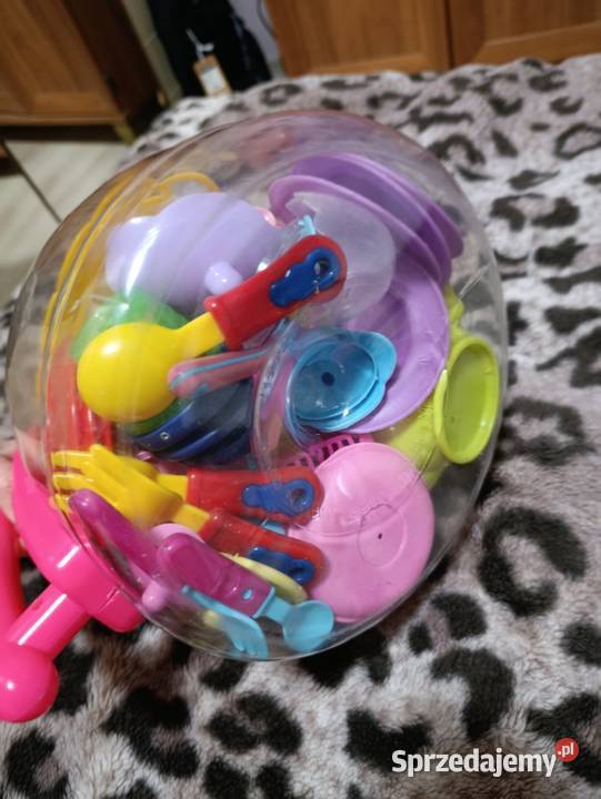 komplet naczyń zabawkowych dzieci w ozdobnym Poznań