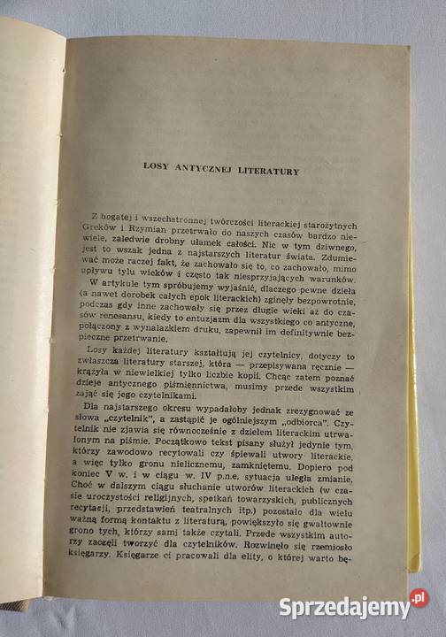 SŁOWNIK PISARZY ANTYCZNYCH Anna Świderkówna Hajnówka