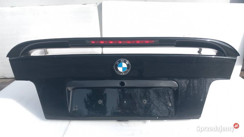Klapa bagażnika z lotką spoiler Bmw e36 Klapy bagażnika łódzkie Aleksandrów Łódzki sprzedam