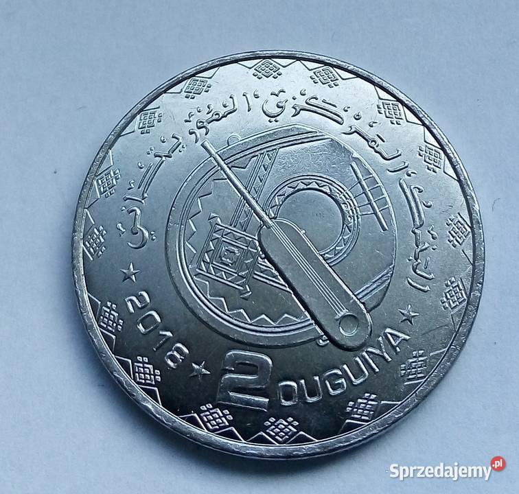 MAURETANIA2 OUGUIYA2018 rRZADKAŁADNA Numizmatyka Legionowo
