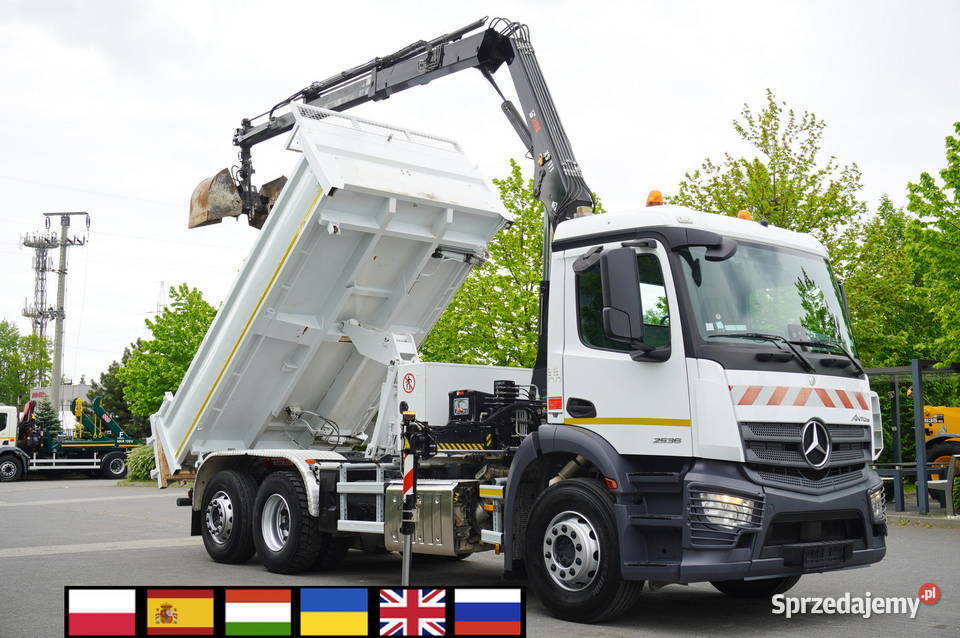 MercedesBenz Antos 2536 6x24 99 HDS HIAB 111 B2 Kraków sprzedam