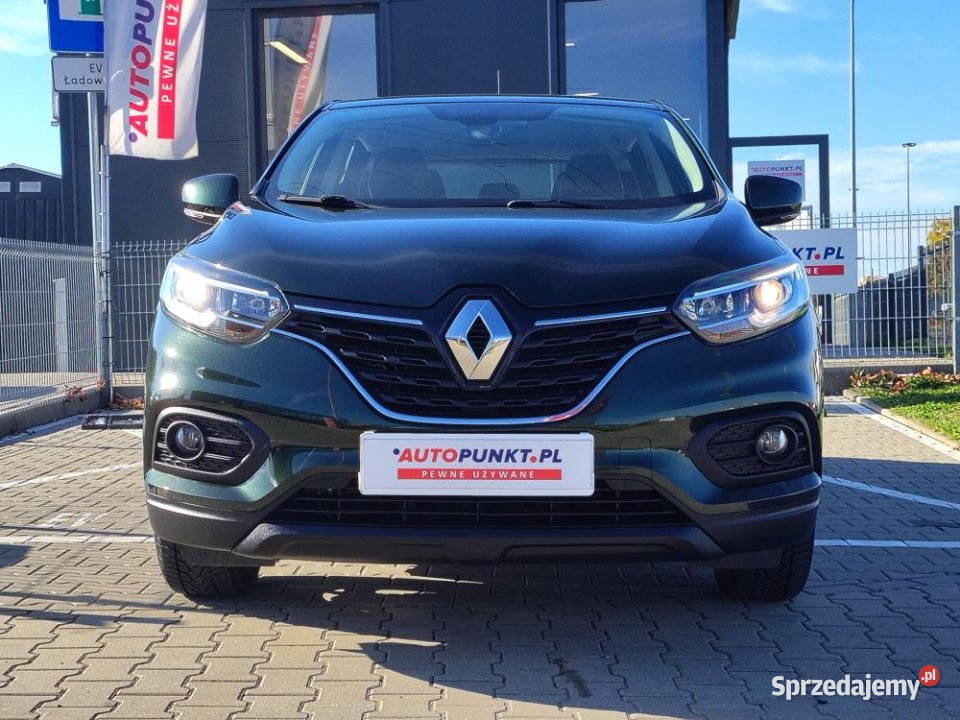 Renault Kadjar 2019r Salon Butelkowa zieleń 1332cm3 Poznań sprzedam