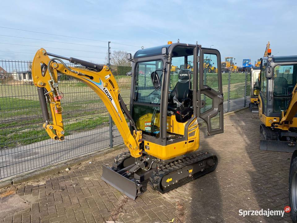 Minikoparka LOVOL FR18E2u I 2000 I Silnik YANMAR Łódź