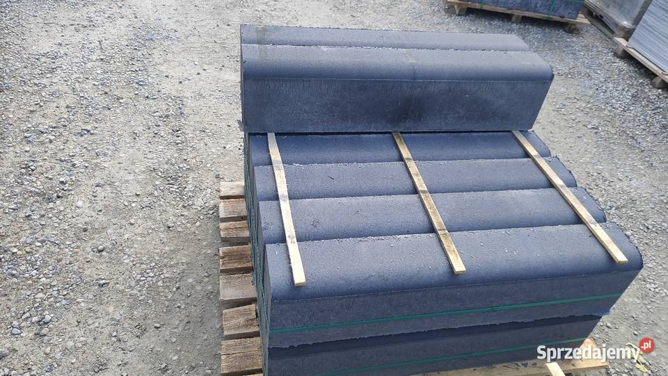 Krawężnik najazdowy krawężniki betonowe obrzeża Myślenice