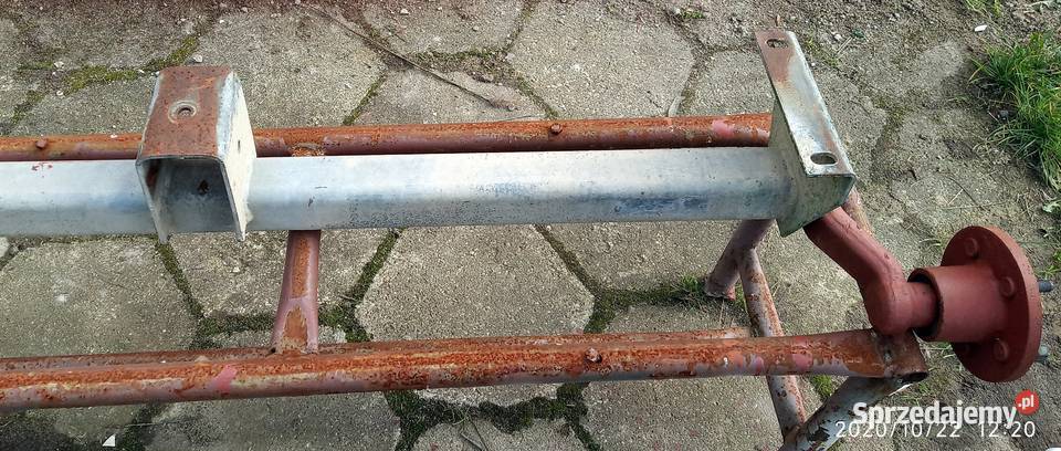 Oś skrętna do przyczepy kempingowejtowarowej Resko