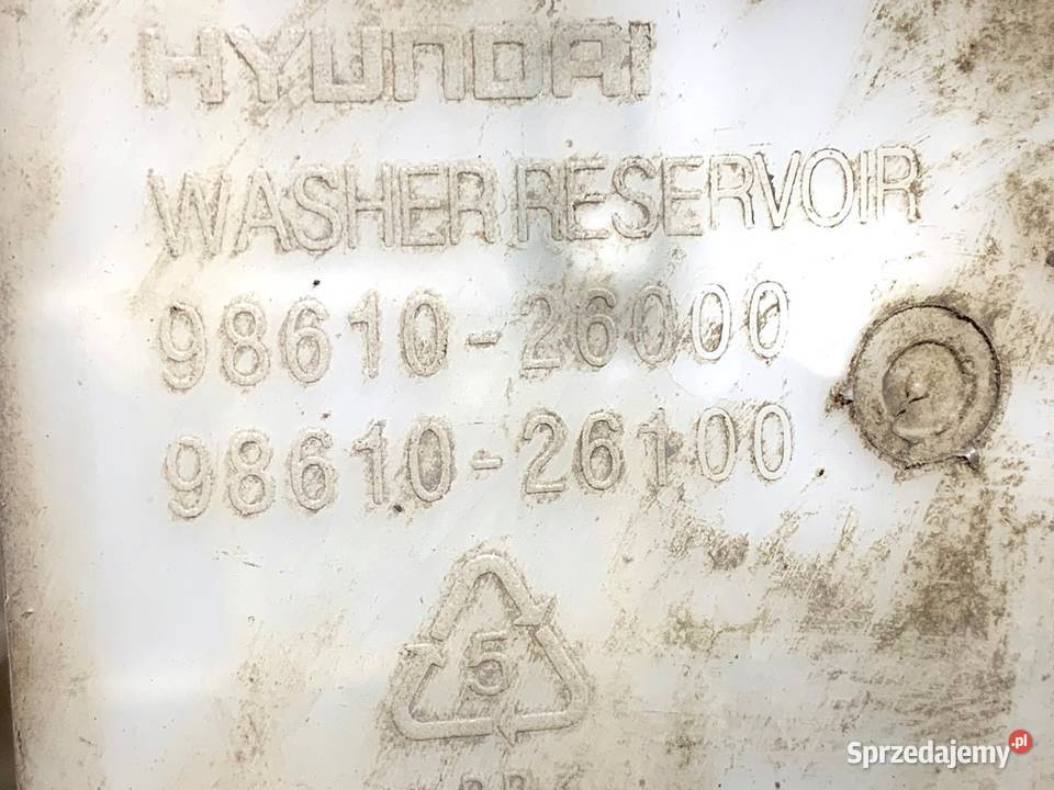 ZBIORNIK SPRYSKIWACZY HYUNDAI SANTE FE I SUV