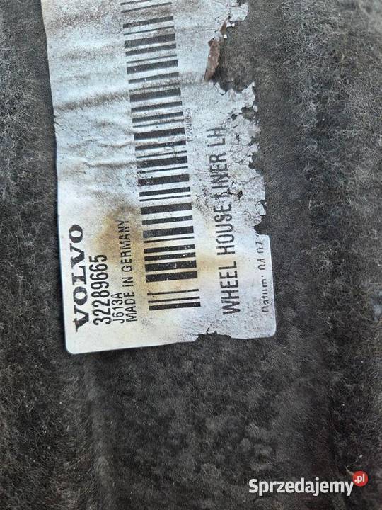 Nadkole lewe lewy tył tylne Volvo XC40 32289665
