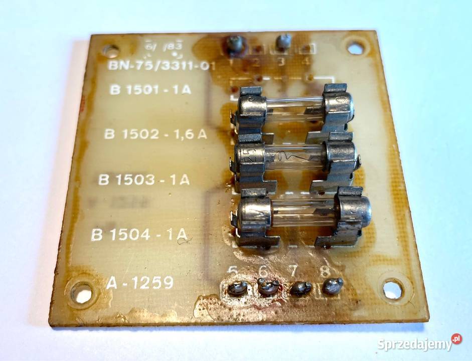 RADMOR 5102 TE płytka bezpieczników
