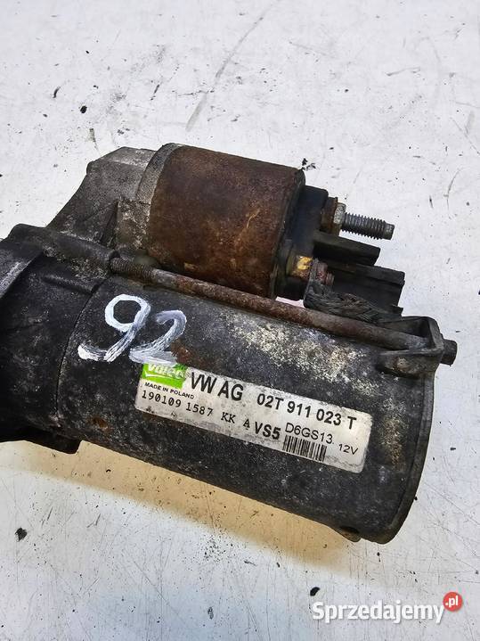 ROZRUSZNIK AUDI VW SKODA 16 MPI 02T911023T osobowe Przystajń sprzedam