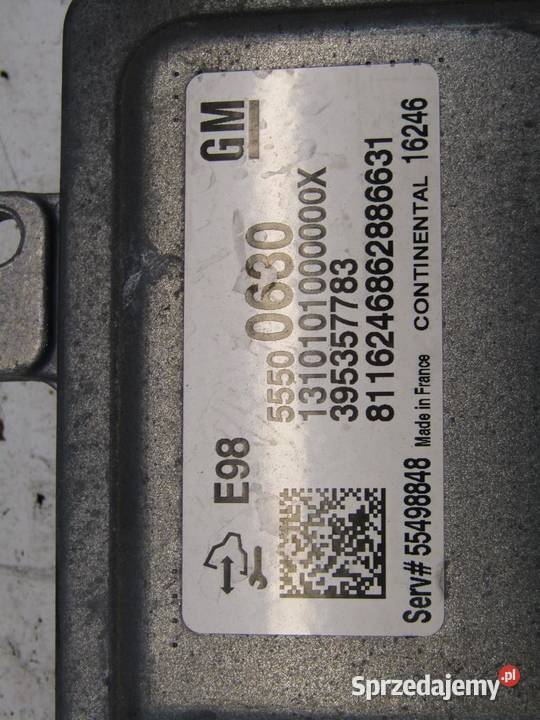 STEROWNIK SILNIKA 16 CTDI ASTRA K HB 55500630 sprzedam