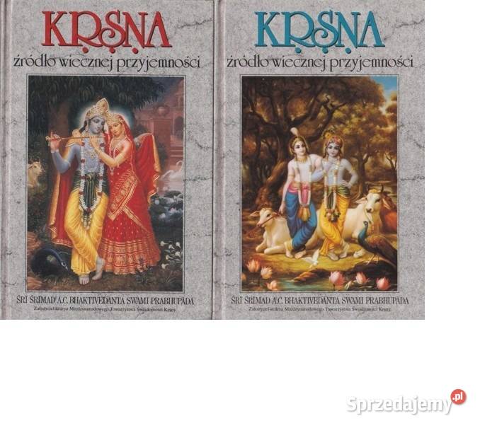 Krsna źródło wiecznej przyjemności 2 tomy Osięciny