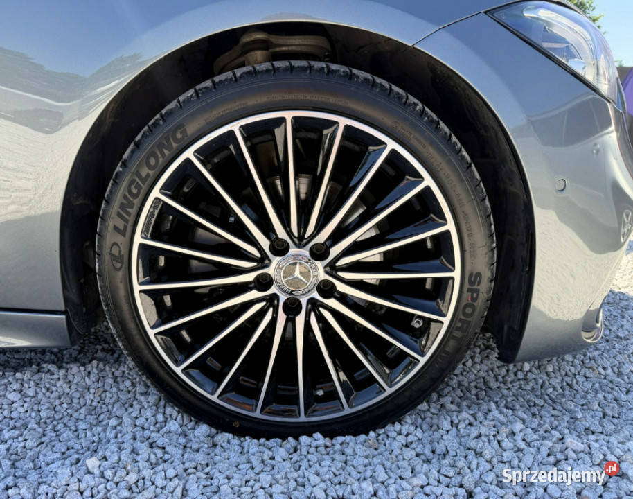 Mercedes C 200 Skórzana tapicerka Aktywny światła LED Bydgoszcz