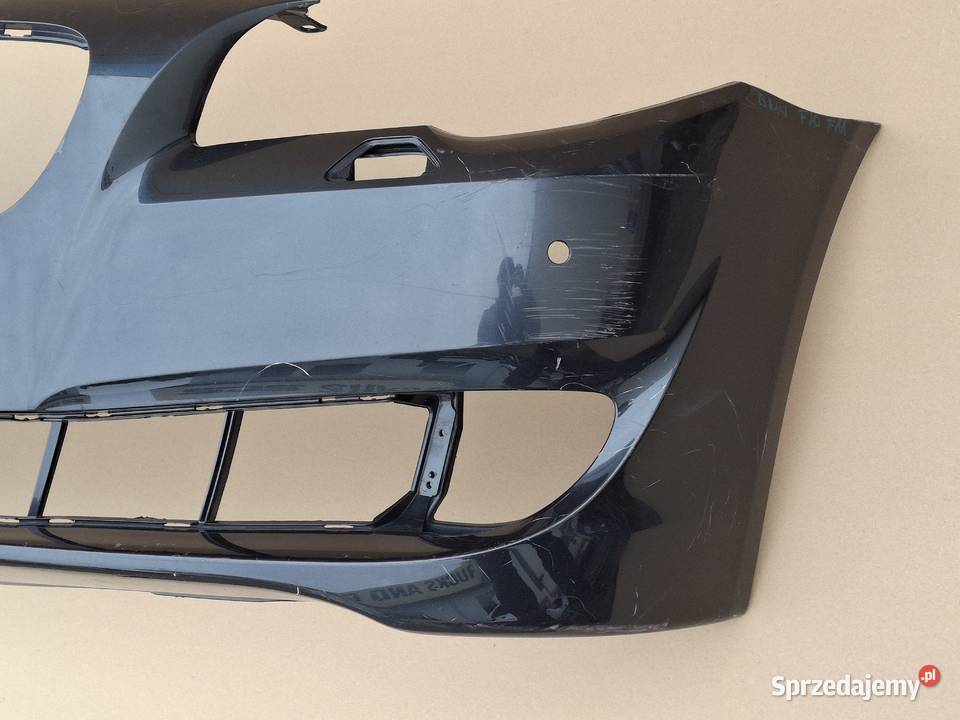 BMW 5 F10 F11 ZDERZAK PRZÓD PRZEDNI PDC SPRYSKI Bieleń