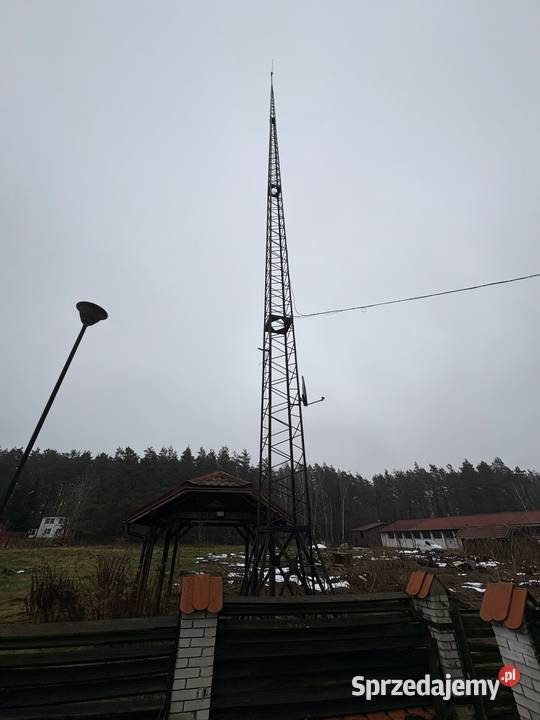 Antena radiowa maszt stalowy solidny CB radio Naterki
