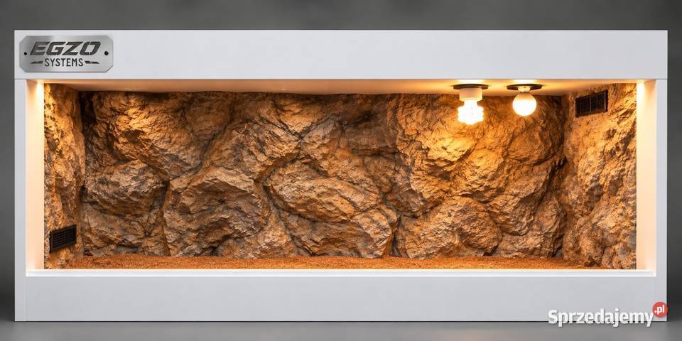 Terrarium agamy brodatej żółwia greckiego Terrarystyka