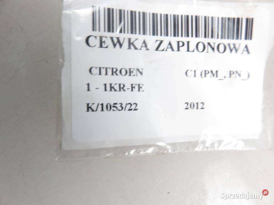 CEWKA CITROEN C1 10 12V R3 90919W2001 osobowe małopolskie