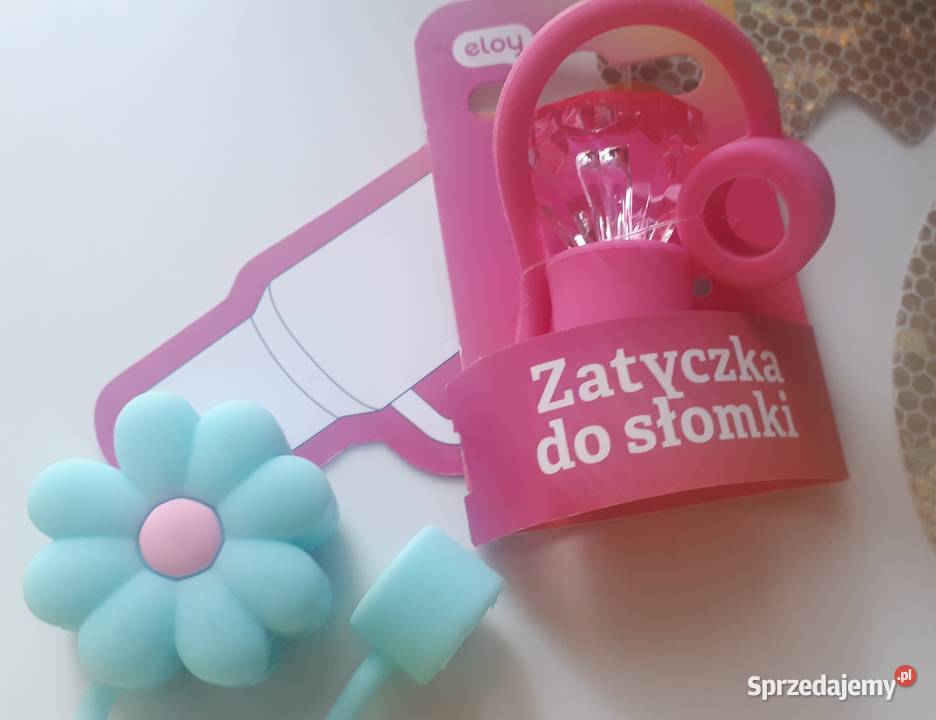 2 nowe zatyczki do słomek Eloy Dom i Ogród Gliwice