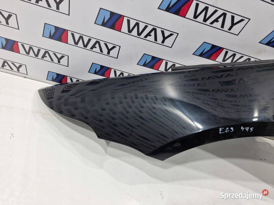 BMW 6 E63 BŁOTNIK LEWY PRZÓD 475 BLACK SAPHIRE