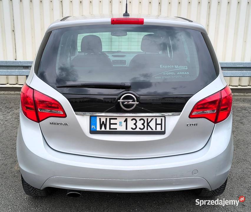 Opel Meriva B 17 CDTI 130 COSMO Klimatronik Alu srebrny Meriva Warszawa