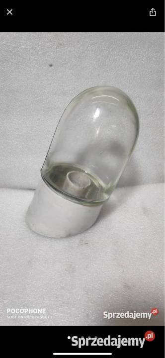 Stara lampa zewnętrzna skośna Gliwice sprzedam