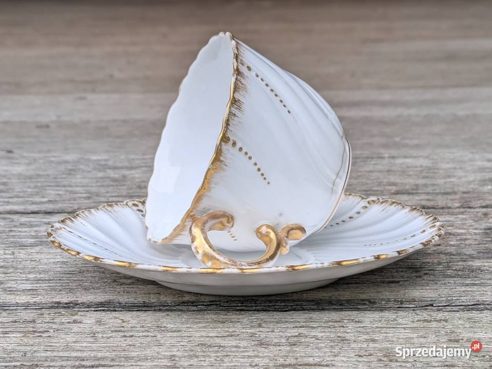 Kunsztowna Filiżanka Utzschneider Lotaryngia Legnica sprzedam
