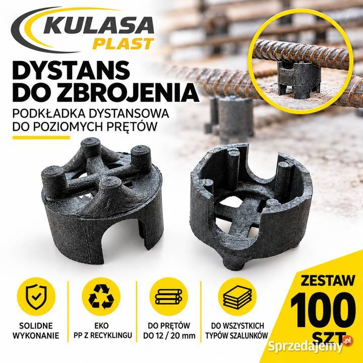 DYSTANSE ZBROJENIOWE podkładki pod zbrojenie Rzeszów sprzedam