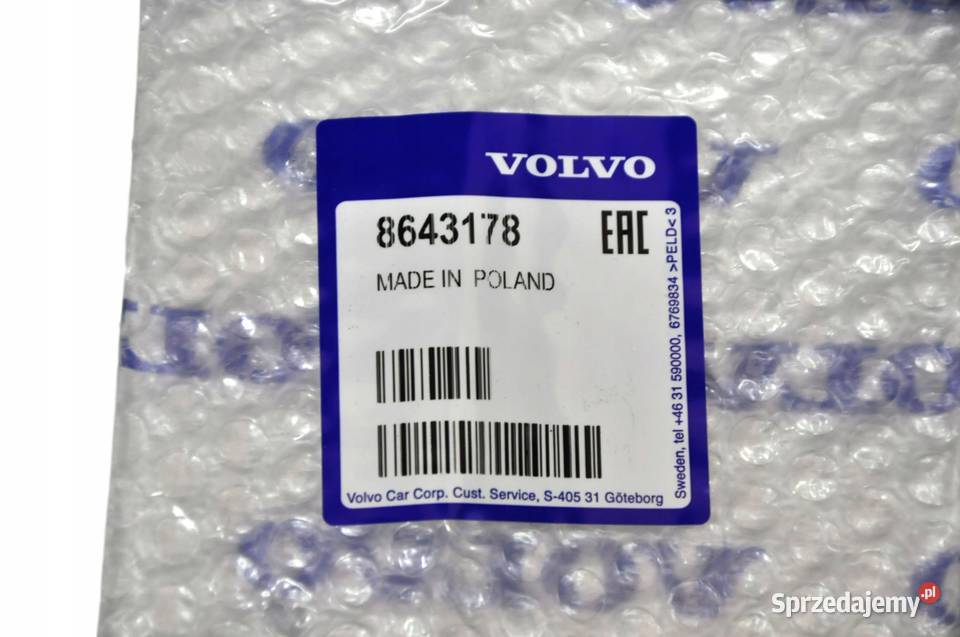 VOLVO S60 listwa zgarniajaca drzwi przednia lewa